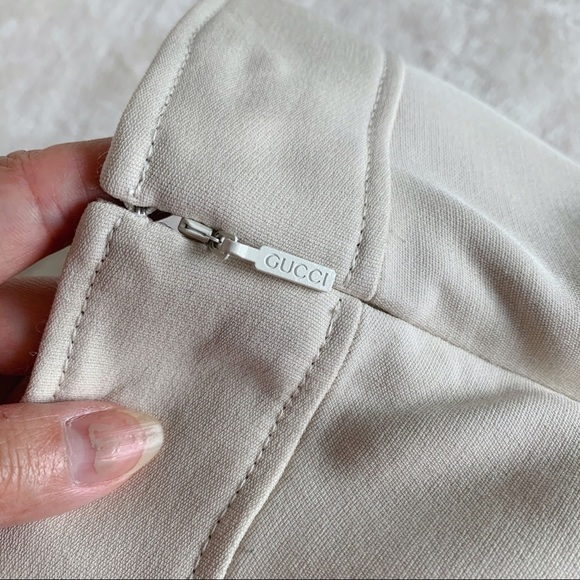 NWT Authentic Gucci Tiger Button Wool Aline Skirt​ - Picture 10 of 16